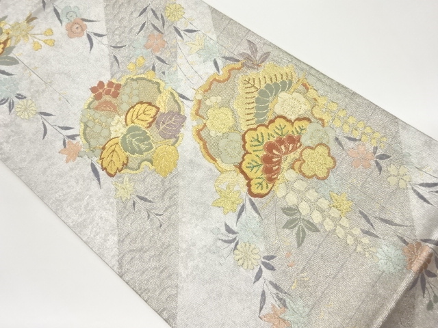 JAPANESE FUKURO OBI / WOVEN PAULOWNIA